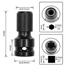 Load image into Gallery viewer, Hex Shank Socket Converter