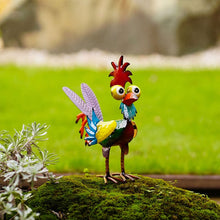 Load image into Gallery viewer, Funny garden rooster statue