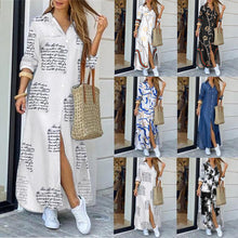 Load image into Gallery viewer, Fashionable Sexy Shirt Dress For Ladies