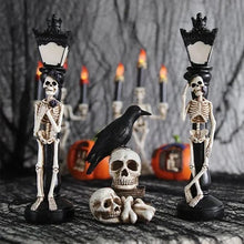 Load image into Gallery viewer, Resin Skeleton Decoration Light &amp; Skull Crow Light