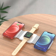 Load image into Gallery viewer, Foldable 3-in-1 Wireless Charger