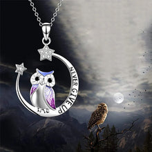 Load image into Gallery viewer, 🦉Never Give Up Inspiration Necklace