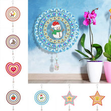 Load image into Gallery viewer, DIY Diamond Painting Double-sided Rotatable Hanging Wind Chime