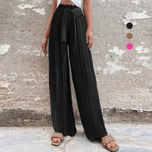 Load image into Gallery viewer, Ruffled Wide-leg Trousers