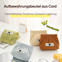 Load image into Gallery viewer, 🎁🎄 Kosmetiktasche aus Cord 🎉