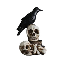 Load image into Gallery viewer, Resin Skeleton Decoration Light &amp; Skull Crow Light
