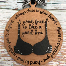 Load image into Gallery viewer, Funny Christmas Bra Ornament