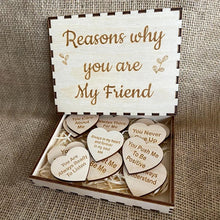 Load image into Gallery viewer, "Reasons Why You Are My Friend" Friendship Gift