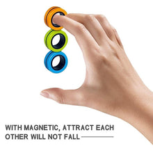 Load image into Gallery viewer, Finger Magnetic Ring Toys