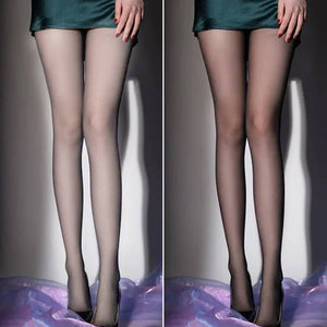Pearlescent Silk Stockings Sexy Nylon Pantyhose