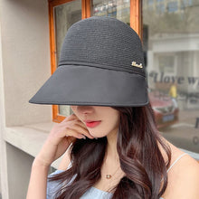 Load image into Gallery viewer, Women&#39;s Large Brim Sunscreen Hat