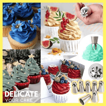 Load image into Gallery viewer, Cake Baking Decor Tool Set