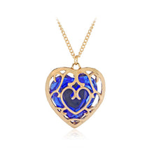 Load image into Gallery viewer, Cutout Heart Crystal Necklace