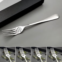Load image into Gallery viewer, Engraved Fork Gift