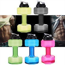 Load image into Gallery viewer, Dumbbell Shape Water Bottles