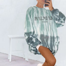 Load image into Gallery viewer, Women's Tie Dye Print Sweatshirt
