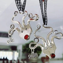 Load image into Gallery viewer, Funny Fork Reindeer Ornament