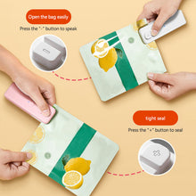 Load image into Gallery viewer, Small USB Rechargeable Mini Sealer