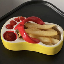 Load image into Gallery viewer, Funny Fries Plate/Ashtray