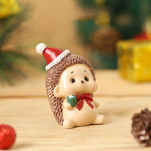 Load image into Gallery viewer, Handmade Animal Santa Ornaments