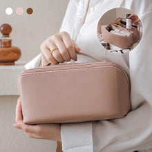 Load image into Gallery viewer, PU Portable Travel Cosmetic Storage Bag