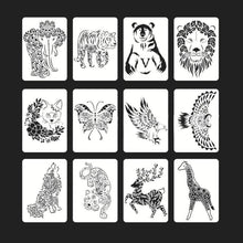 Load image into Gallery viewer, Fast Draw Stencil Art Templates( 12 Sheets/Set )