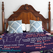 Load image into Gallery viewer, 🎁Granddaughter's Gift-Sweet Words Blanket