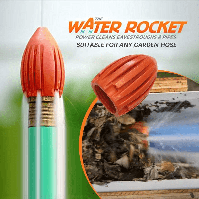The Gutter Cleaning Tool Water Rocket Cleaning Nozzle