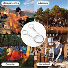 Load image into Gallery viewer, Multifunctional Emergency Gear Steel Wire Saw