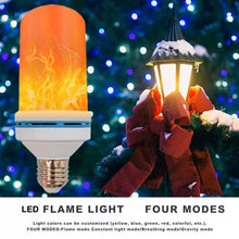 Load image into Gallery viewer, LED Flame Light Bulb With Gravity Sensing Effect