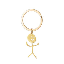 Load image into Gallery viewer, 🤣Funny stick figure keychain🔑