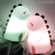 Load image into Gallery viewer, Rechargeable Dinosaur Night Light