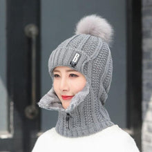 Load image into Gallery viewer, Winter Siamese Windproof Hat