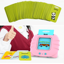 Load image into Gallery viewer, 🌈🎨Talking Flash Cards Educational Toys for Toddlers Age 2-6💐