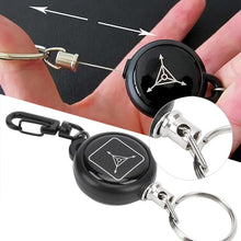 Load image into Gallery viewer, Keychain With Retractable Wire Cord (3 Pcs)