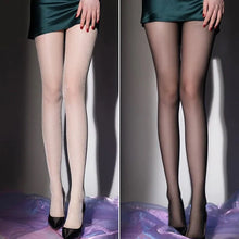 Load image into Gallery viewer, Pearlescent Silk Stockings Sexy Nylon Pantyhose