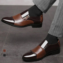 Load image into Gallery viewer, Four Seasons Men&#39;s Business Leather Shoes