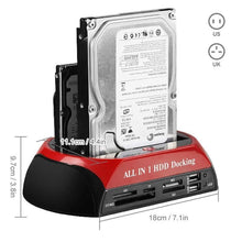 Load image into Gallery viewer, Computer Accessories 2.0 Hard Drive Docking Station