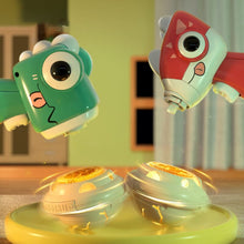 Load image into Gallery viewer, Luminous Flying Saucer Dinosaur Gyroscope