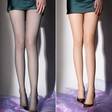 Load image into Gallery viewer, Pearlescent Silk Stockings Sexy Nylon Pantyhose