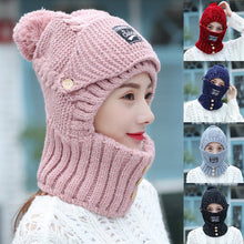 Load image into Gallery viewer, Knitted Hat with Ear Protectors
