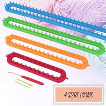 Load image into Gallery viewer, Scarf Knitting Loom Kit