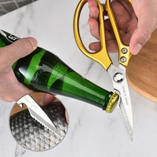 Load image into Gallery viewer, Stainless steel kitchen multifunctional powerful scissors