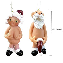 Load image into Gallery viewer, Santa Claus Pendant Resin Christmas Decoration