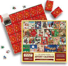 Load image into Gallery viewer, 🎄Christmas Advent Calendar Jigsaw Puzzle 1000pcs🎅