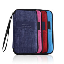 Load image into Gallery viewer, Multi Pockets Family Travel Document Bag