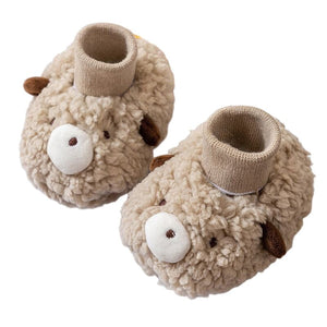 Baby Cartoon Plush Cotton Toddler Shoes