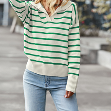 Load image into Gallery viewer, Striped Soft Sweater