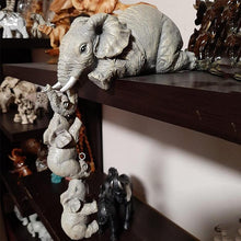 Load image into Gallery viewer, A Playful Mother And Babies Elephants