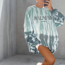 Load image into Gallery viewer, Women's Tie Dye Print Sweatshirt